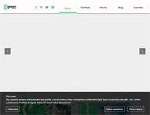Tablet Screenshot of greenparrot.pl